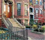  ?? 123RF ?? A facade of beautiful Back Bay brownstone­s. Boston has street after street of the gorgeous brownstone housing.