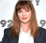  ?? DIA DIPASUPIL/ GETTY IMAGES ?? Amber Tamblyn — actor, director, writer and prominent voice in the # MeToo movement — has written a book about a female serial rapist who preys on men.