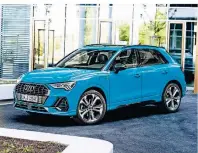  ?? FOTO: AUDI ?? Ein SUV mit Coupé-elementen und Hybrid-antrieb: Audi bereichert mit der Q3-variante den gerade sehr quirligen Automarkt.