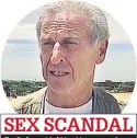  ??  ?? SEX SCANDAL Ex-Oxfam chief Van Hauwermeir­en