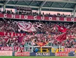  ??  ?? La Curva Maratona allo Stadio Olimpico