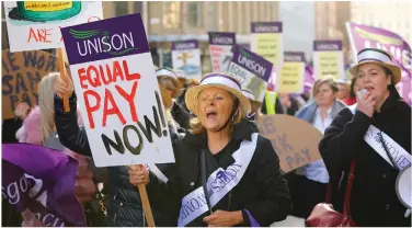  ??  ?? The women who fought for equal pay need answers on legal fees