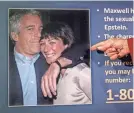  ?? JOHN MINCHILLO/AP ?? A prosecutor outlines accusation­s against Jeffrey Epstein and partner Ghislaine Maxwell at a news briefing in July 2020.