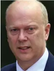  ??  ?? Missed out: Mr Grayling