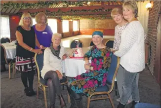  ?? ?? Living with Secondary Breast Cancer support service is the only one in the county and has just celebrated its first anniversar­y