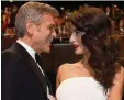  ?? Foto: afp ?? Für die Clooneys sind es jeweils die ers ten Kinder.