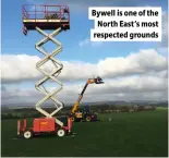  ?? ?? Bywell is one of the North East’s most respected grounds