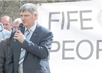  ?? ?? Glenrothes MP Peter Grant voted against Northern Irish abortion legislatio­n.