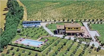  ??  ?? Agriturism­o . . . Farm stays are a popular way to experience the Italian countrysid­e.