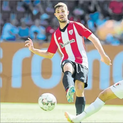  ?? FOTO: JUAN ECHEVERRÍA ?? Yeray El central de Barakaldo fue titular ayer en la victoria del Athletic ante el Augsburg en Alemania