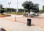  ?? FOTO/RAÚL A. ?? El jardín seguirá cerrado al público como medida de prevención