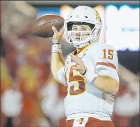  ?? Sue Ogrocki The Associated Press ?? 49ers QB Brock Purdy was a sophomore at Iowa State in 2019 and was a two-point conversion away from beating Oklahoma.