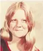  ?? Palm Beach County Sheriff’s Office/ The Palm Beach Post via AP ?? Susan Poole was 15 years old when she disappeare­d from her home near Fort Lauderdale a few days before Christmas in 1972.