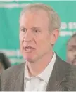  ?? | ASHLEE REZIN/ SUN- TIMES FILE ?? Gov. Bruce Rauner is attending the Koch summit to discuss policy and the state’s achievemen­ts with criminal justice reform, his office said.