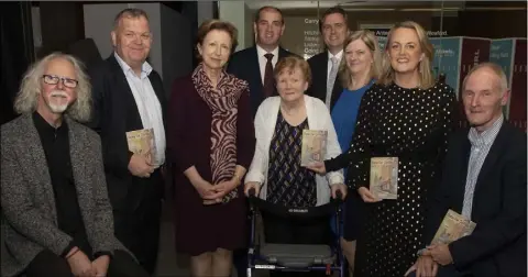  ??  ?? Philip Cullen, Pat Collins, Olivia O’Leary, Minister Paul Kehoe, Maeve Collins, James Browne TD, Triona Irving, Cllr Lisa McDonald and Kevin Lewis.