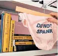  ??  ?? Books and a pair of knickers belonging to Larkin are on display in the Hull exhibition