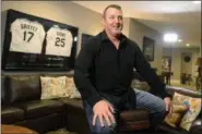  ?? RON VESELY — CHICAGO WHITE SOX ?? Jim Thome sits in his Burr Ridge, Ill., home Jan. 24 after his election to the Hall of Fame.