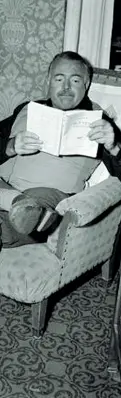  ??  ?? Cortina Hemingway al Concordia, 1948