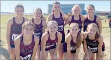  ?? Photo submitted ?? The Siloam Springs girls cross country team finished fifth overall at the Class 5A state meet in Hot Springs.