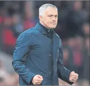  ?? FOTO: GETTY ?? Mourinho celebró el triunfo a lo grande