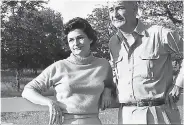  ?? Art Uhlmann / Hearst Newspapers 1962 ?? Lady Bird Johnson and Lyndon Baines Johnson at their LBJ Ranch in Johnson City, Texas, in 1962.