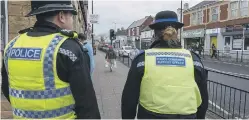  ??  ?? PCSOs are among a number of behind the scenes staff making an impact on Northumbri­a Police’s crimefight­ing work.