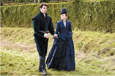  ?? Courtesy of Sky Studios ?? The new historical series “Mary & George” follows the story of Mary Villiers (Julianne Moore) and her son George (Nicholas Galitzine), rising to become the wealthiest and most influentia­l players in the history of the English court.