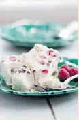  ??  ?? Pistachio Berry Ice Cream from Gusto TV’s The Free Range Cook with Annabel Langbein.