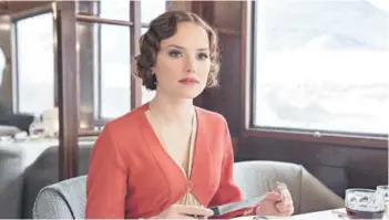  ?? FOTO: 20TH CENTURY FOX ?? ► Daisy Ridley en Asesinato en el Expreso de Oriente.