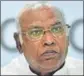  ??  ?? Mallikarju­n Kharge.