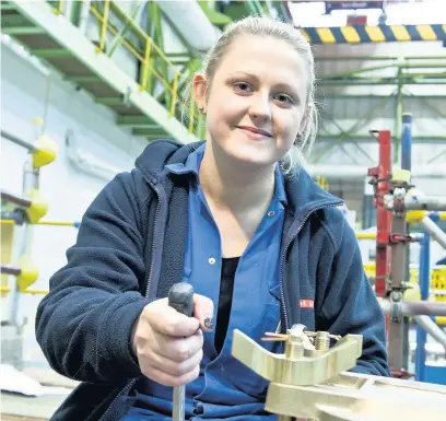  ?? BAE Systems ?? > BAE Systems apprentice Hannah Scholes