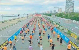  ?? FOTO: MANEL MONTILLA ?? Hoy se celebrará la 2ª jornada siguiendo el mismo protocolo de seguridad