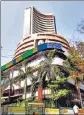  ?? MINT ?? The NSE Nifty 50 index ended 1.54% lower at 14,637.80, while the S&P BSE Sensex was down 1.74% at 49,159.32.