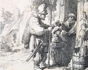  ??  ?? “El cazador de ratas”, un grabado del artista
holandés de 1632.