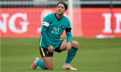  ?? Photograph: BSR Agency/Getty Images ?? Matildas captain Sam Kerr was one of five Australia players potentiall­y facing an internatio­nal ban.