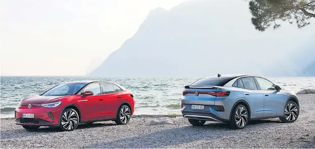  ?? ?? SUV-Coupé sagt man zu dieser Kategorie Fahrzeug. Tesla hat mit dem Model Y schon bewiesen, wie gut sich das elektrisch verkauft, jetzt gibt der ID.5 Strom.