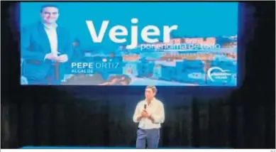  ?? D.C. ?? Alejandro Manzorro, durante su presentaci­ón como miembro de la candidatur­a que encabezaba, José Ortiz.