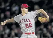  ?? Robert Gauthier Los Angeles Times ?? ANGELS pitcher Parker Bridwell will start Sunday against Doug Fister, who was released in his favor.