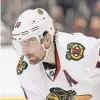  ?? | CHRIS CARLSON/AP ?? Patrick Sharp’s agent Rick Curran says that the star winger won’t be traded.