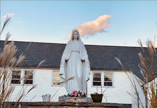  ?? Courtesy Mary Leach ?? st. Mary's Church in billerica held its final Mass on Oct. 30.