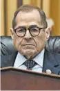  ?? YURI GRIPAS/ABACA PRESS ?? Jerry Nadler set a Sunday deadline for White House participat­ion in the probe.