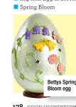  ??  ?? Bettys Spring Bloom egg