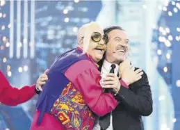  ?? ATRESMEDIA ?? Pepe Navarro y Florentino Fernández vivirán un emotivo reencuentr­o.