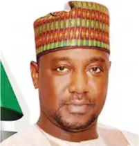  ??  ?? Governor Abubakar Sani Bello