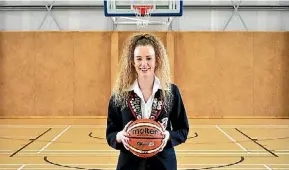  ?? SUPPLIED ?? Eva Langton is leaving school in Stratford and heading to the United States for a basketball scholarshi­p in Western Nebraska.