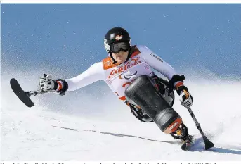  ??  ?? Veredelt: Claudia Lösch, 29, sammelte zwei paralympis­che Goldmedail­len und acht WM-Titel