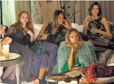  ??  ?? Cameos from Lily Cole, Jourdan Dunn, Suki Waterhouse and Alexa Chung