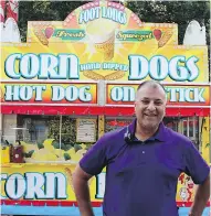  ?? BEHDAD MAHICHI/PNG FILES ?? The PNE’s Faizzal Fatehali is the man behind each year’s new take on the festival, from foods to exhibits.
