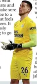  ??  ?? DANGER: Virus put Newcastle goalkeeper Darlow in hospital