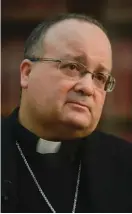  ??  ?? Archbishop Charles J Scicluna